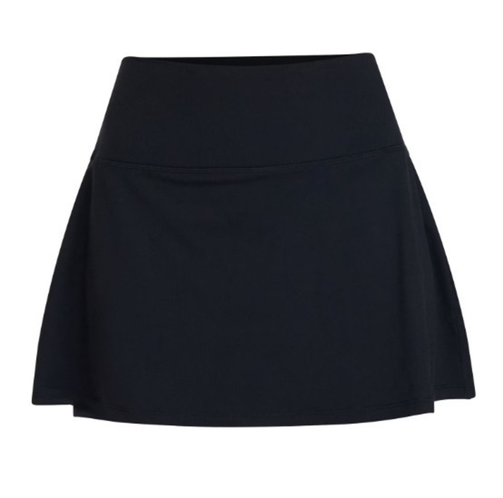 NWT Athletic Works (walmart) black knit skort L